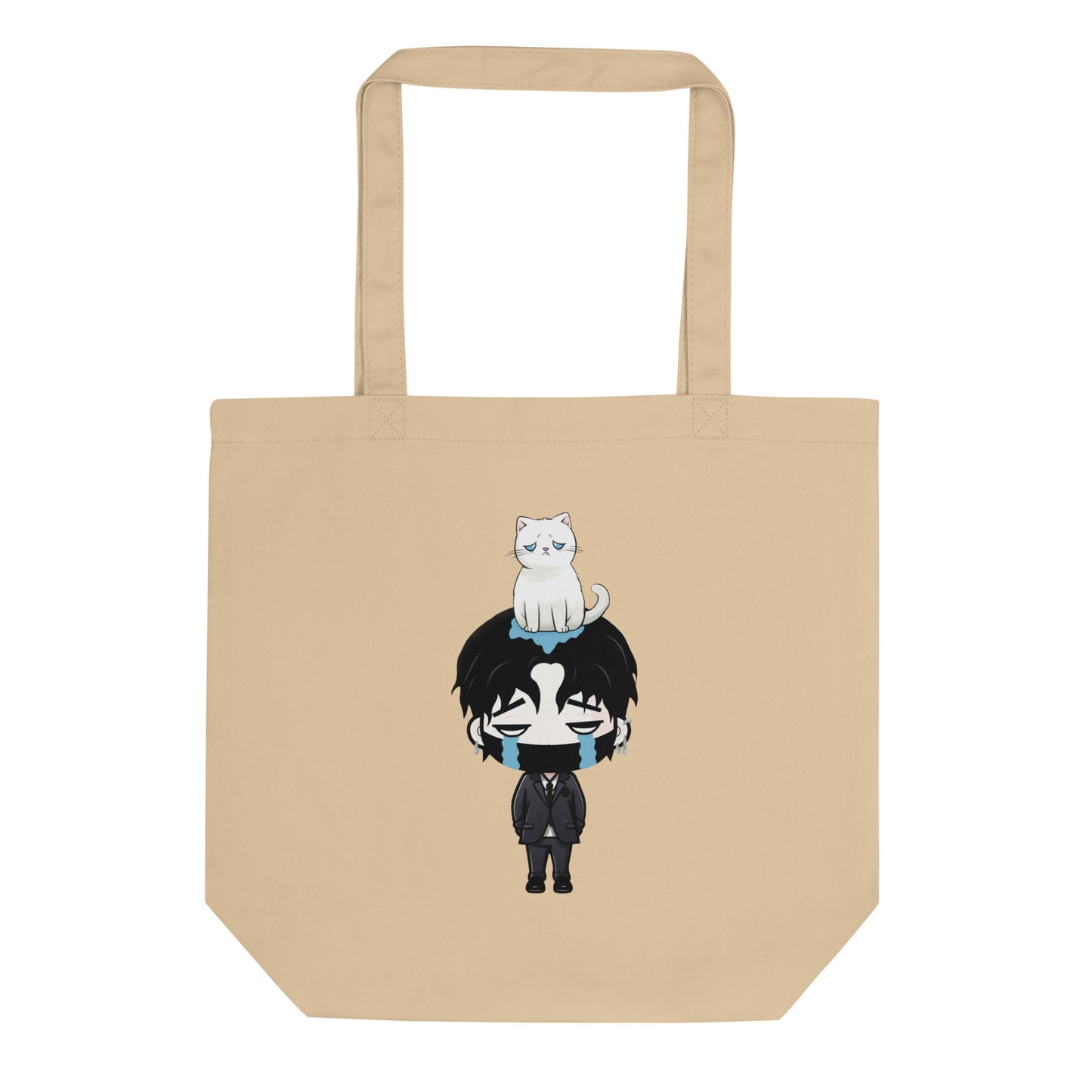 JJang E x Mochi "Slay" Tote Bag (Sad Edition)