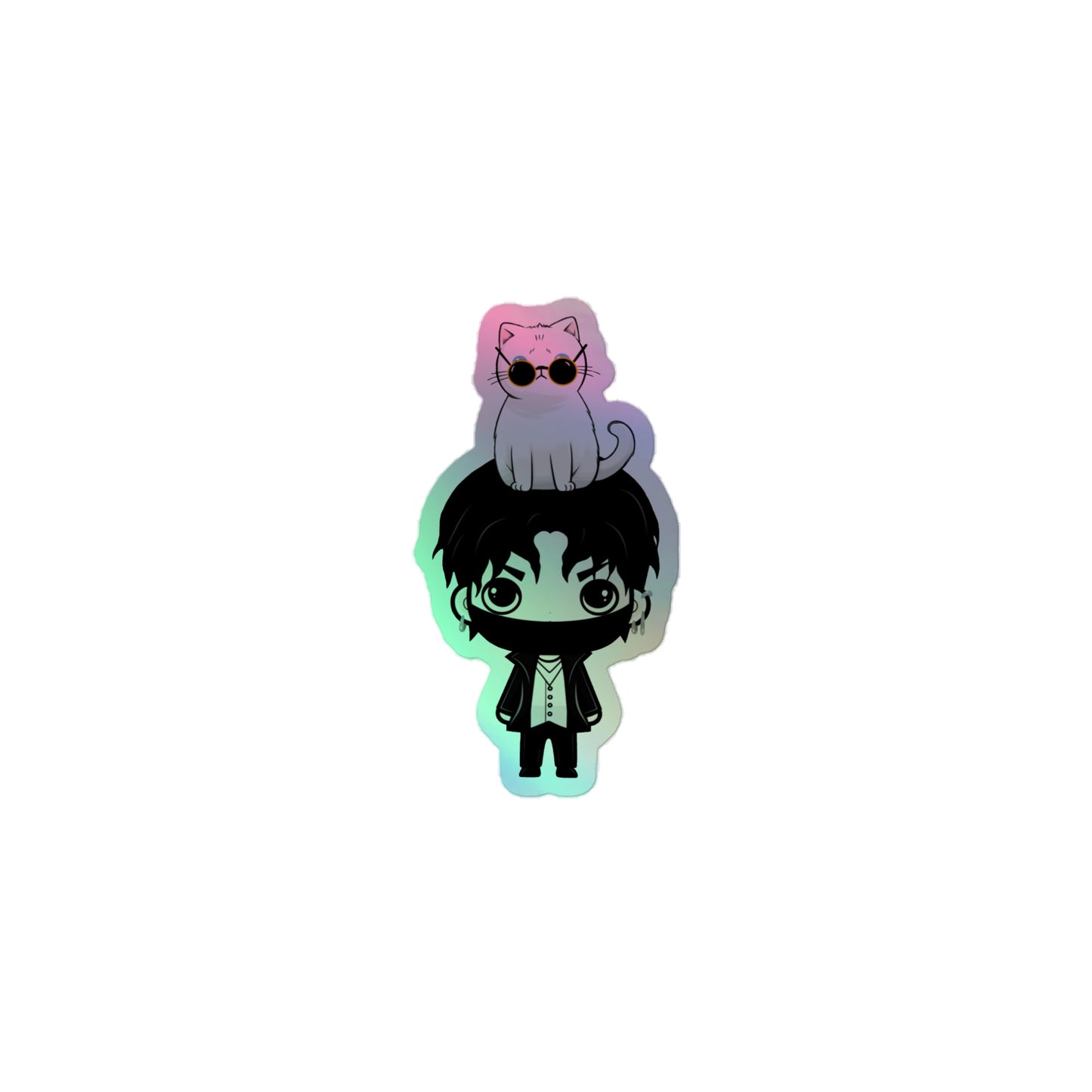 JJang E x Mochi "Holy" Holographic Stickers (Normal ver.)