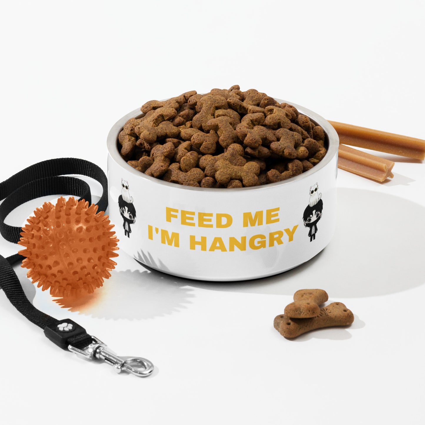 JJang E x Mochi "Hangry" Pet Bowl