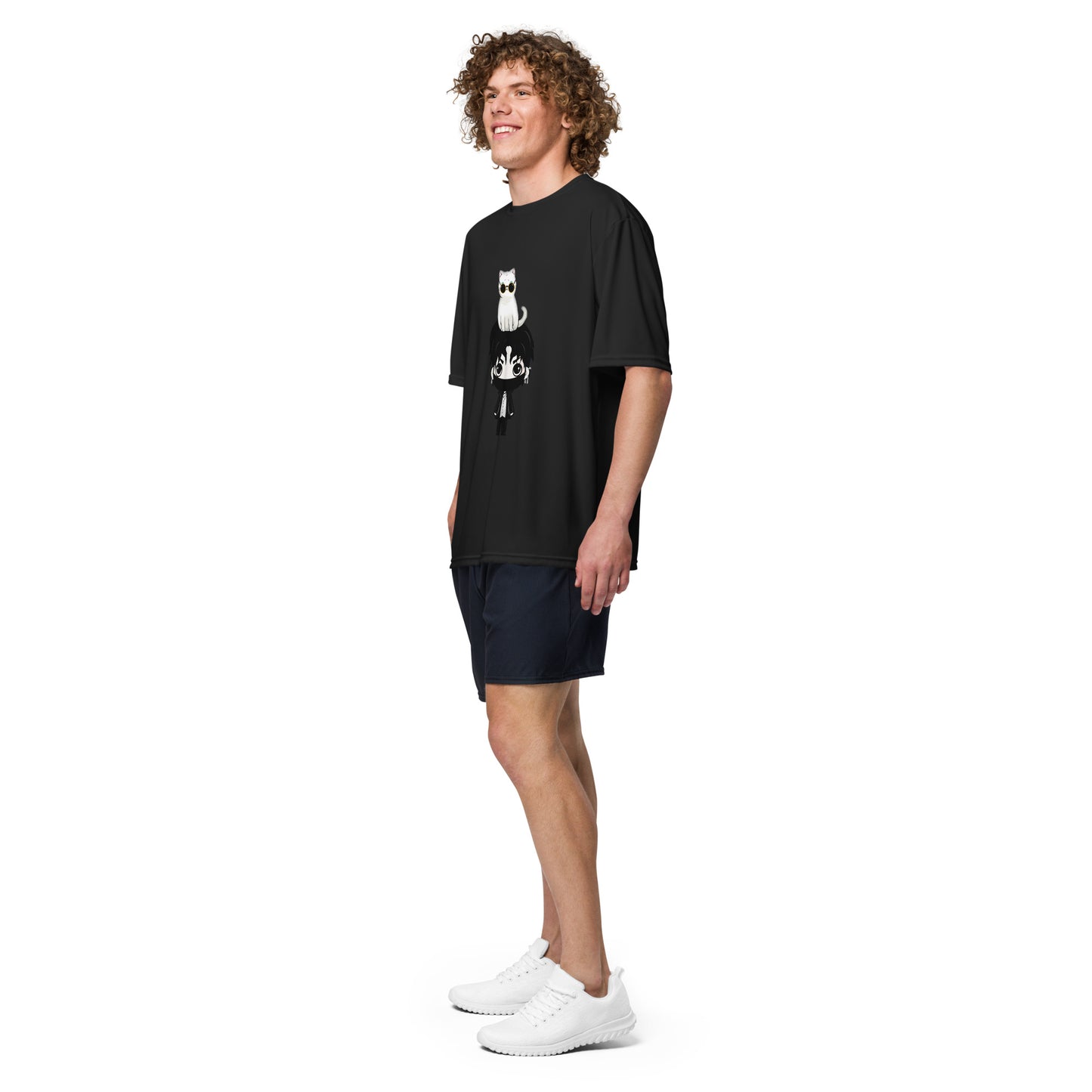 Unisex JJang E x Mochi "Comfy Asf" Crew Neck T-Shirt (USA ONLY)