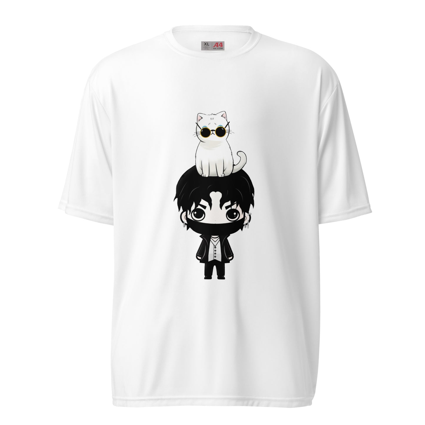 Unisex JJang E x Mochi "Comfy Asf" Crew Neck T-Shirt (USA ONLY)