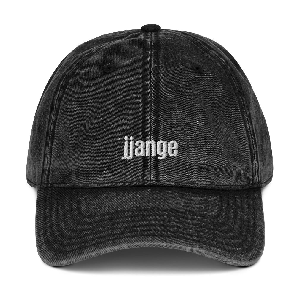 "jjange" Vintage Baseball Cap