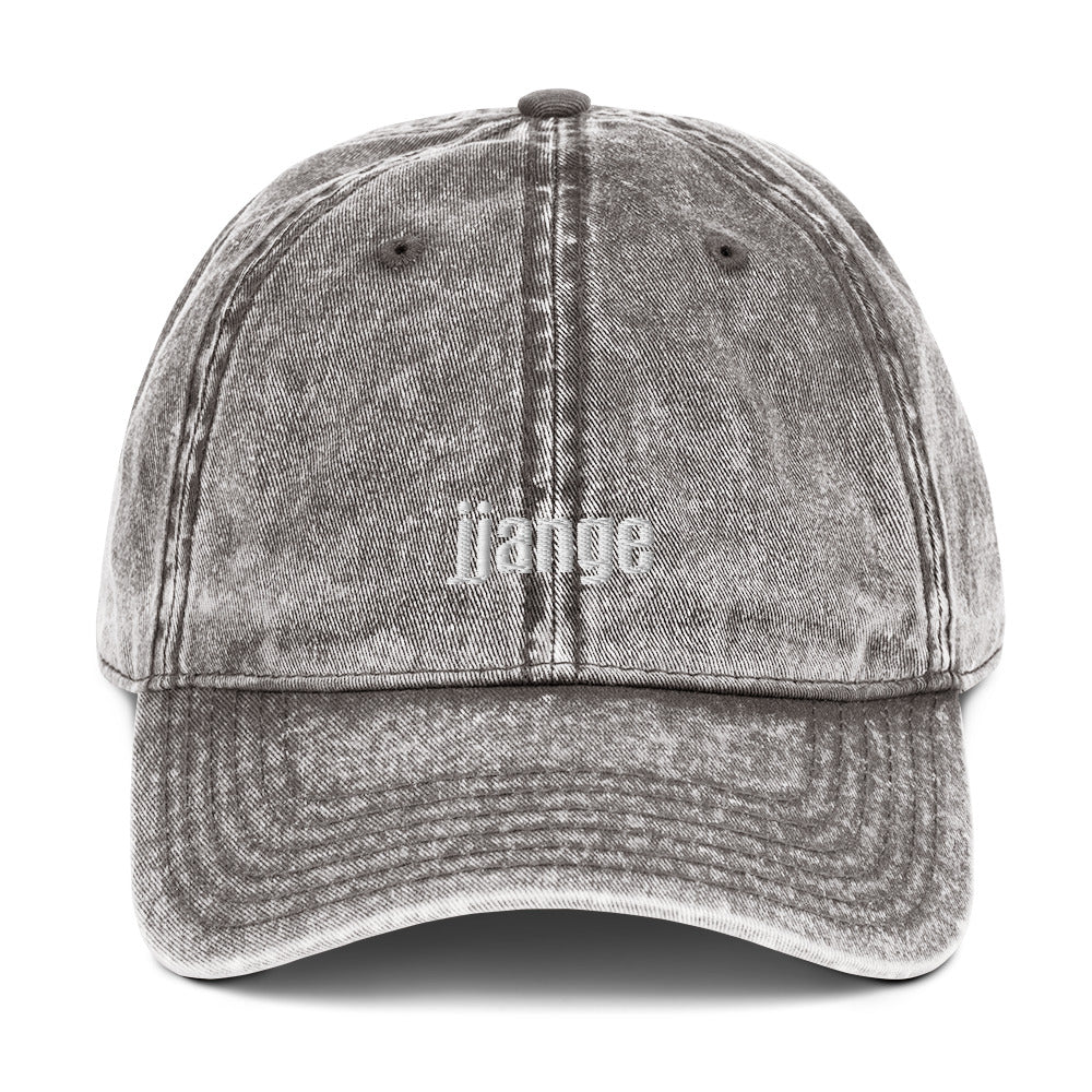 "jjange" Vintage Baseball Cap