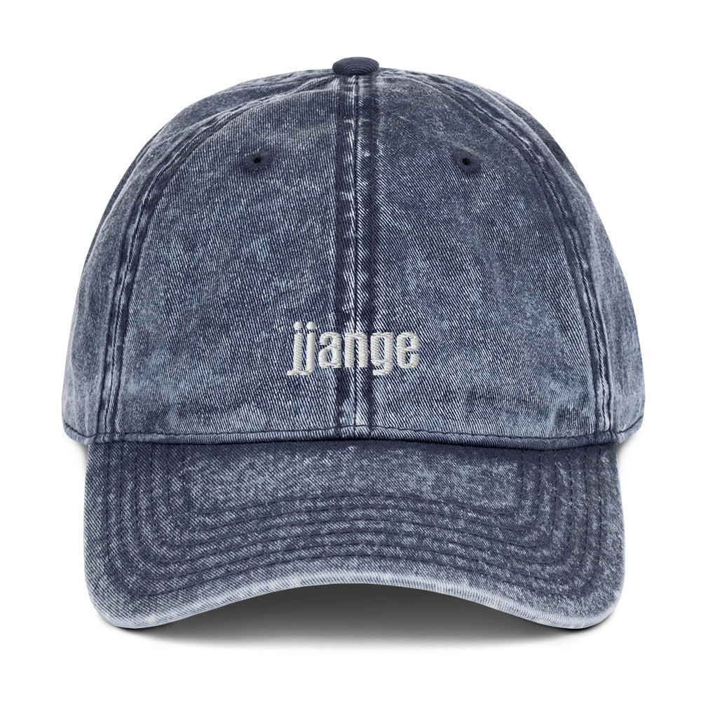 "jjange" Vintage Baseball Cap